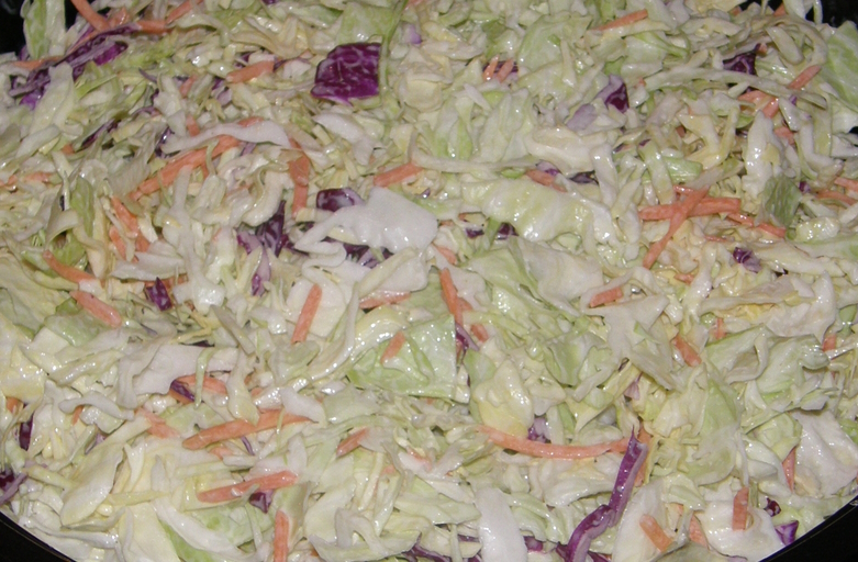 coleslaw one of the great sides for bbq catering - NW BBQ Catering